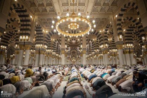 صلاة الخسوف من المسجد النبوي صلاة الخسوف من المسجد النبوي