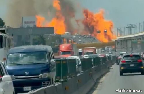 ارتفاع حصيلة القتلى جراء انفجار شاحنة صهريج غاز في المكسيك إلى 13