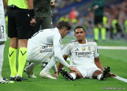 الإصابة تحرم ريال مدريد من أرنولد لمدة 8 أسابيع الإصابة تحرم ريال مدريد من أرنولد لمدة 8 أسابيع