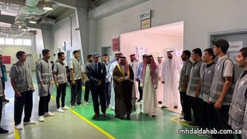 محافظ #المهد د. سلامة بن عيد الجهني يدشن  مبادرة مجتمعية لشركة معادن باريك للنحاس