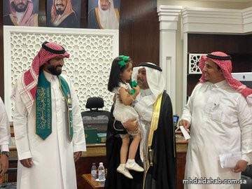 محافظ #المهد د. سلامة بن عيد الرفاعي يدشّن برنامج “فرحة يتيم” بالتعاون مع جمعية تكافل لرعاية الايتام