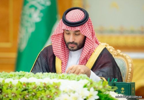 سمو ولي العهد يرأس جلسة مجلس الوزراء في الرياض