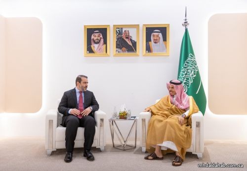 فيصل بن فرحان ووزير خارجية سوريا يبحثان الجهود المبذولة لدعم أمن سوريا واقتصادها فيصل بن فرحان ووزير خارجية سوريا يبحثان الجهود المبذولة لدعم أمن سوريا واقتصادها