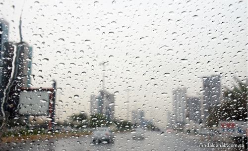 الأرصاد: فرص هطول الأمطار مستمرة على معظم أنحاء المملكة