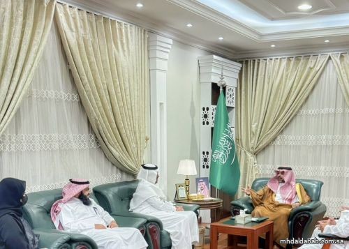 محافظ #المهد د. سلامة بن عيد الجهني يلتقى  مدير عام فرع الهيئة العامة للولاية على أموال القاصرين