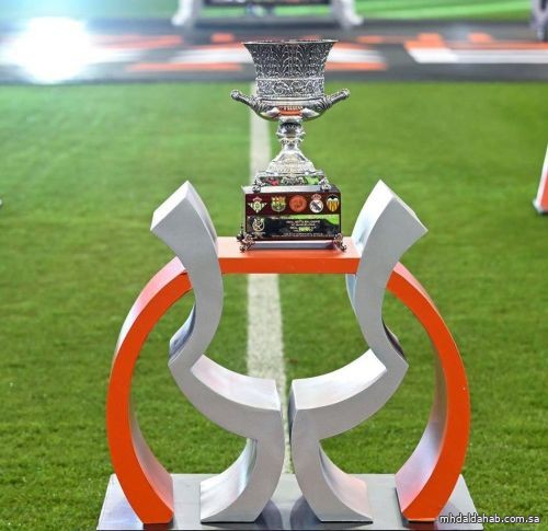الكشف عن مواعيد مباريات كأس السوبر الإسباني بجدة