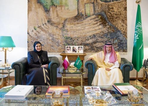 نائب وزير الخارجية يستقبل وزير الدولة للتعاون الدولي بوزارة الخارجية القطرية