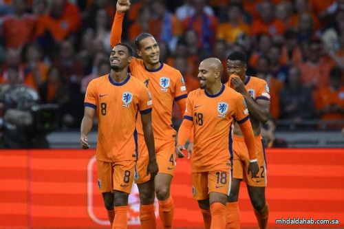 فوز سهل لهولندا على فنلندا يقربها من التأهل لكأس العالم
