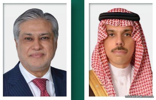 هاتفياً... فيصل بن فرحان ووزير خارجية باكستان يبحثان المستجدات الإقليمية هاتفياً... فيصل بن فرحان ووزير خارجية باكستان يبحثان المستجدات الإقليمية