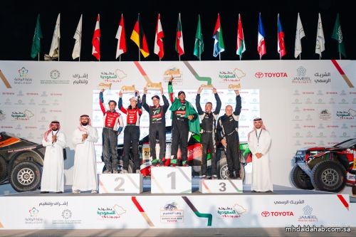 يزيد الراجحي يتوج بطلًا لـ "باها القصيم تويوتا" 2025 للمرة الخامسة يزيد الراجحي يتوج بطلًا لـ "باها القصيم تويوتا" 2025 للمرة الخامسة