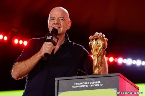 الفيفا يطلق جائزة سنوية للسلام ستمنح لأول مرة في قرعة كأس العالم 2026 الفيفا يطلق جائزة سنوية للسلام ستمنح لأول مرة في قرعة كأس العالم 2026