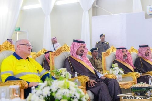 سمو أمير منطقة #المدينة_المنورة #سلمان_بن_سلطان يزور منجم مهد الذهب التابع لشركة التعدين العربية السعودية "معادن"