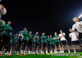 الأخضر يرفع استعداده للقاء ساحل العاج الأخضر يرفع استعداده للقاء ساحل العاج