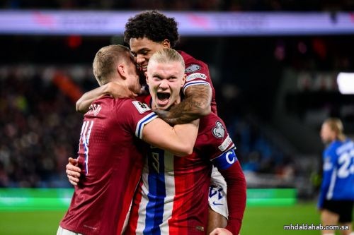 النرويج تهزم إستونيا برباعية وتضع قدما في مونديال 2026