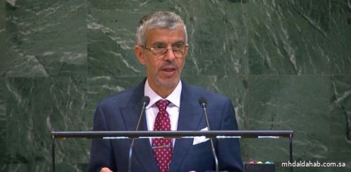 مندوب المملكة الدائم لدى الأمم المتحدة يشارك في جلسة الجمعية العامة
