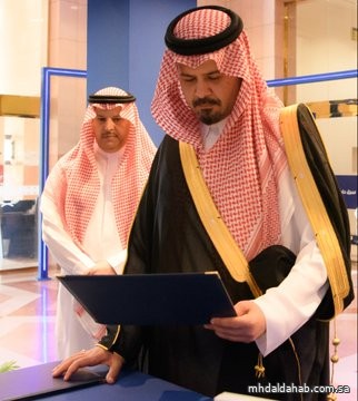 سمو أمير منطقة المدينة_المنورة سلمان بن سلطان يفتتح المعرض التوعوي للأمن السيبراني