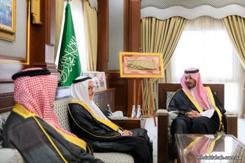 سمو أمير منطقة المدينة المنورة سلمان بن سلطان يستقبل الرئيس التنفيذي لشركة المواساة للخدمات الطبية سمو أمير منطقة المدينة المنورة سلمان بن سلطان يستقبل الرئيس التنفيذي لشركة المواساة للخدمات الطبية