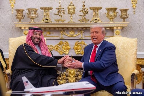 ولي العهد ورئيس الولايات المتحدة الأمريكية يوقعان اتفاقية الدفاع الإستراتيجية بين البلدين