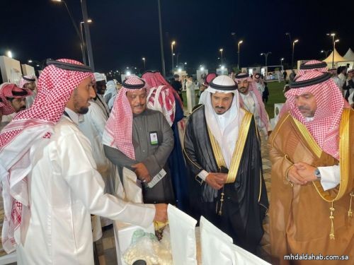 محافظ المهد د. سلامة الجهني يدشّن فعاليات مهرجان الدُّخن في نسخته الثانية