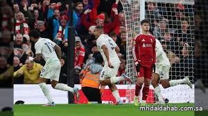 ليفربول يواصل السقوط ويخسر بثلاثية قاسية أمام نوتنغهام فورست