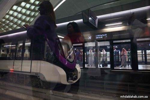 150 مليون راكب استخدموا قطار الرياض خلال عام