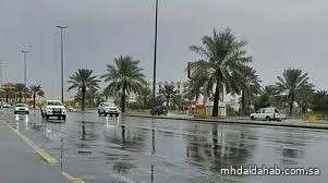 الأرصاد: هطول أمطار رعدية خفيفة إلى متوسطة على جازان وعسير والباحة