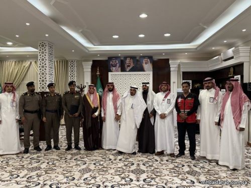 وكيل محافظة #المهد أ/يوسف بن عايش السحيمي يرعى  تكريم عدد من مدراء الإدارات الحكومية