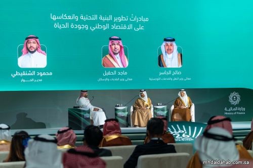 وزير البلديات والإسكان يستعرض منجزات 2025 والخطط المستقبلية في ملتقى الميزانية 2026م