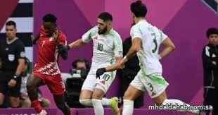 التعادل السلبي يحسم مواجهة الجزائر والسودان في كأس العرب