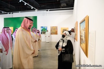 سمو أمير منطقة #المدينة_المنورة #سلمان_بن_سلطان يدشّن معرض جائزة فنون المدينة للفن التشكيلي في دورتها الأولى لعام 2025 سمو أمير منطقة #المدينة_المنورة #سلمان_بن_سلطان يدشّن معرض جائزة فنون المدينة للفن التشكيلي في دورتها الأولى لعام 2025