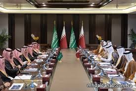 وزير الخارجية ونظيره القطري يرأسان اجتماع اللجنة التنفيذية بالرياض
