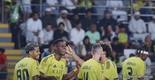 النصر يكسب تجريبية الوحدة الإماراتي 4-2 النصر يكسب تجريبية الوحدة الإماراتي 4-2