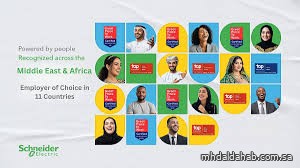 شنايدر إلكتريك تعتمد كجهة عمل مفضلة في 11 سوقًا رئيسيًا في الشرق الأوسط وأفريقيا شنايدر إلكتريك تعتمد كجهة عمل مفضلة في 11 سوقًا رئيسيًا في الشرق الأوسط وأفريقيا