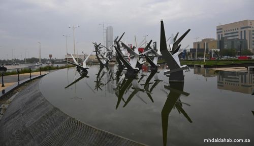 «البيئة»: 65 محطة رصد تُسجّل هطول أمطار في 4 مناطق بالمملكة