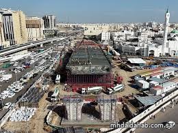 أمانة المدينة المنورة تعلن عن تقدم متسارع في أعمال جسر الصافية بنسبة 56٪