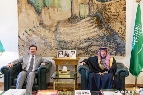 نائب وزير الخارجية يستقبل سفير جمهورية الصين الشعبية لدى المملكة