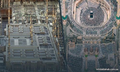 أكثر من 68.7 مليون زائر للحرمين الشريفين خلال جمادى الآخر