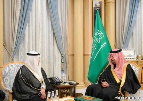 سمو أمير منطقة #المدينة_المنورة #سلمان_بن_سلطان، يلتقي رئيس مجلس إدارة جمعية ربيع طيبة لرعاية مرضى الفشل الكلوي
