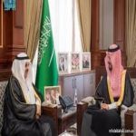 أمير منطقة المدينة المنورة يستقبل القنصل العام لدولة الكويت