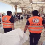 إنقاذ وإعادة النبض لمريض ستيني في ساحات المسجد النبوي