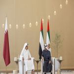 الرئيس الإماراتي يلتقي أمير قطر